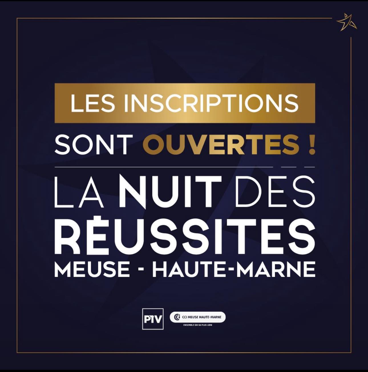 La nuit des réussites 2025 : les inscriptions sont ouvertes !